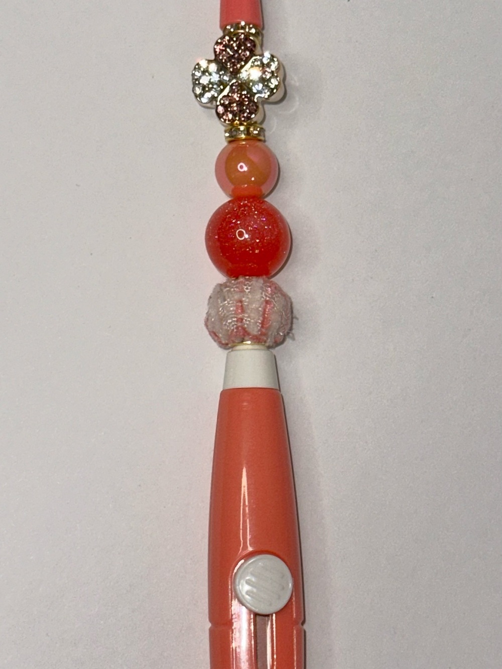 Coral Beaded Box Cutter - Custom